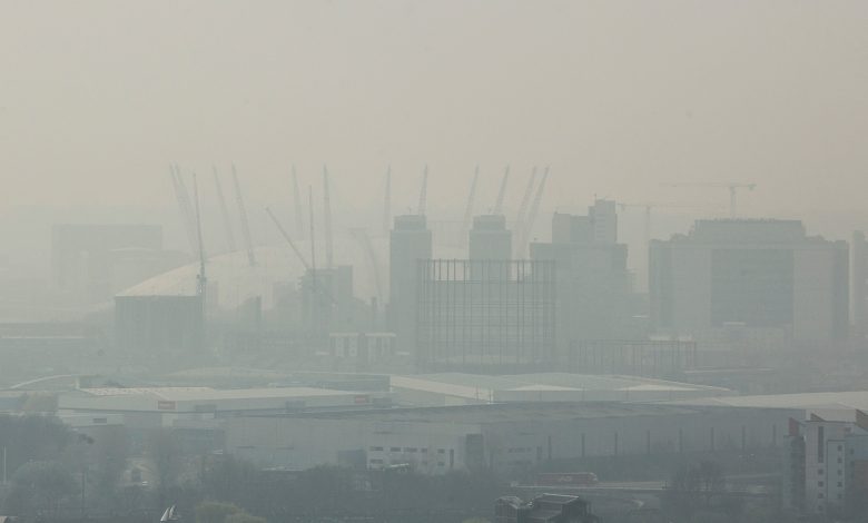 تلوث الهواء - مدينة هوائها ملوث
