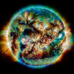 المصور الفلكي للعام 2021 - اضطراب الشمس